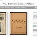 L’Arxiu de Revistes Catalanes Antigues