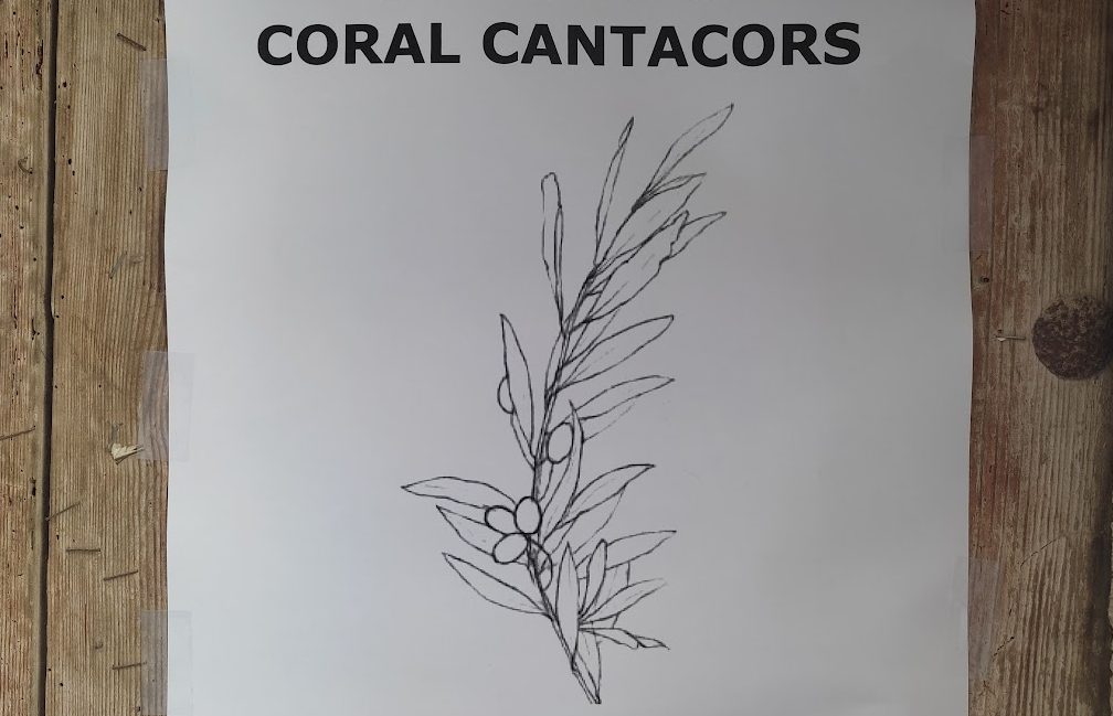 La Coral Cantacors actuarà el 16 d’agost al Sitjar