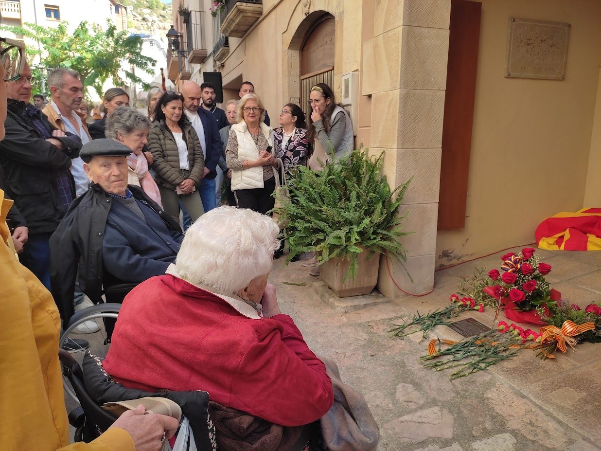 Homenatge a Vicent Porqueres Argany, alcalde republicà de Cabassers assassinat pel franquisme