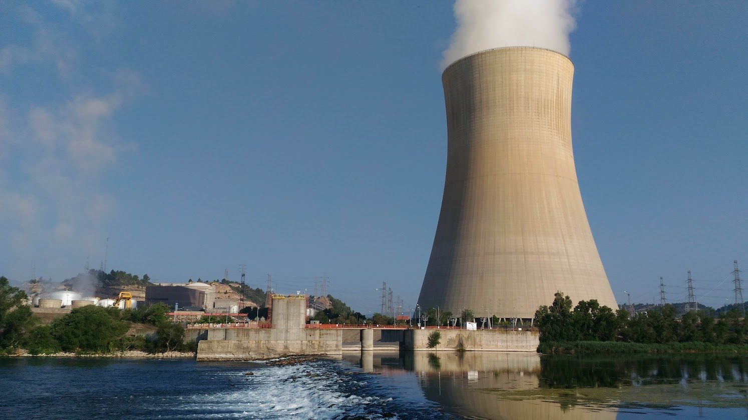 Prova del sistema d’alertes mòbils Es-Alert a l’entorn de la central nuclear d’Ascó