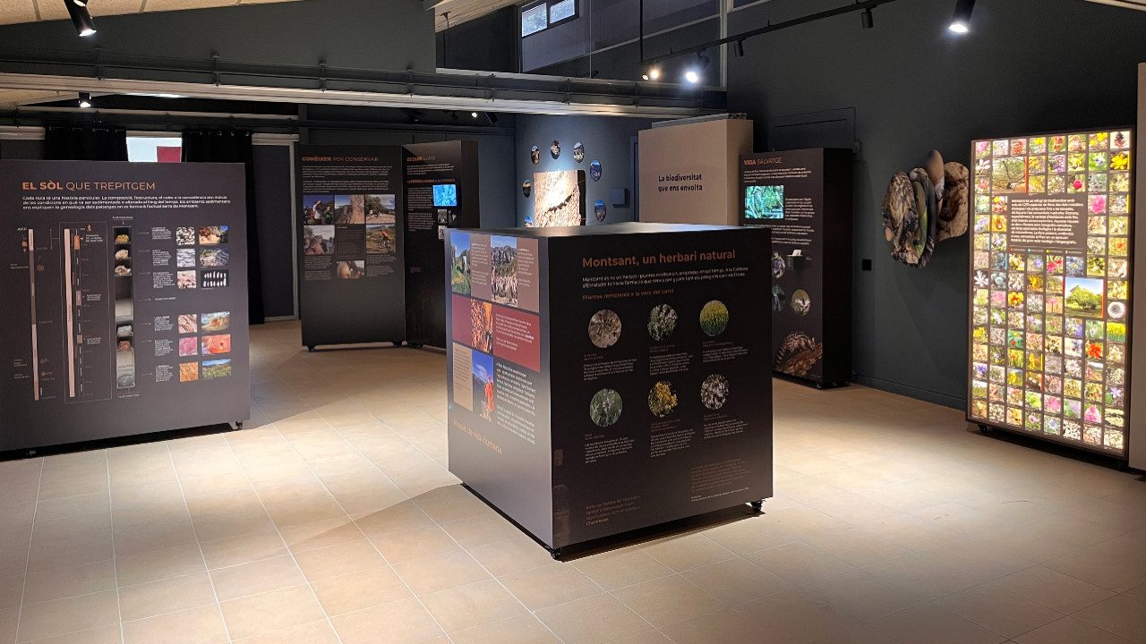 “Parc Natural de Montsant: refugi de biodiversitat i cultura” una exposició permanent que explica els valors de Montsant